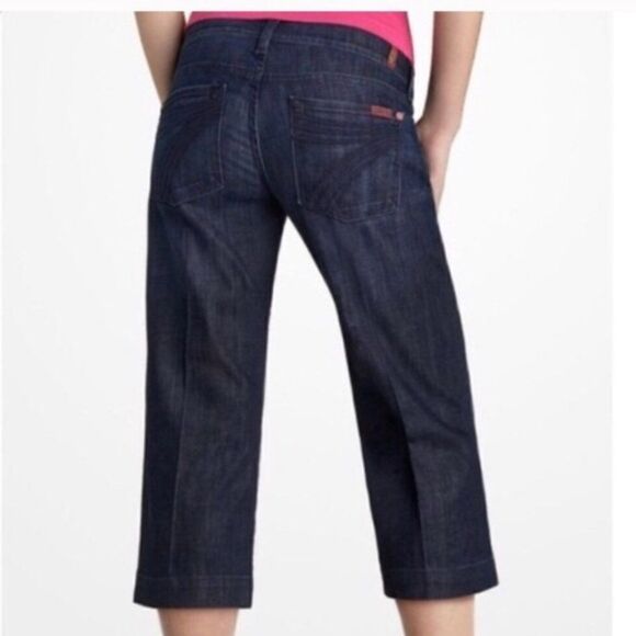 7 for all mankind 7FAM Cropped Dojo Jeans - Picture 1 of 9